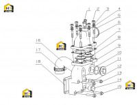 Термостат в сборе J5600-1306000