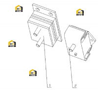 Крепление двигателя