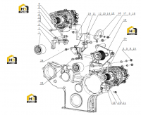 Генератор в сборе