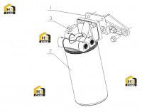 Фильтр топливный в сборе L3100-1105000