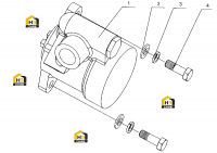 Компоненты насоса рулевого управления