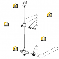 Кран сливной в сборе