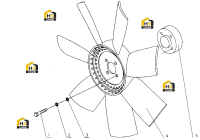 Вентилятор в сборе