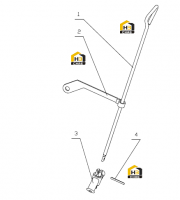 Клапан сливной в сборе 6105QA-1305000