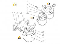 Фильтр топливный B7735-1105000
