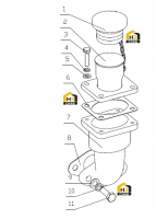 Горловина заливная 311-1014000