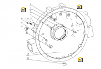 Маховик в сборе 1640H-1600000