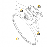 Насос водяной в сборе 1640H-1307000
