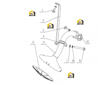 Патрубок маслозаборный 1640H-1010000