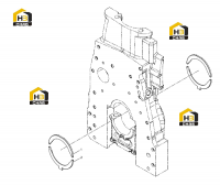 Комплект упорных пластин