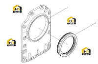Колпачок задний масляный колпачок в сборе (часть 2)