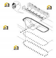 Поддон масляный в сборе