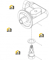 Седло масляного фильтра в сборе