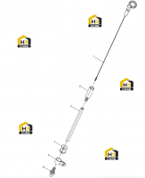 Щуп масляный в сборе