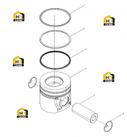 Узел поршневой