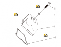 Крышка клапанная с комплектующими