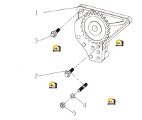 Насос масляный в сборе
