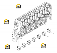 Комплект основных подшипников (часть 1)