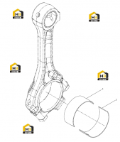 Комплект шатунных подшипников