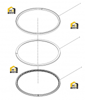 Кольцо поршневое в сборе