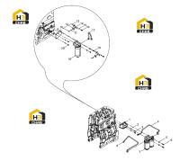 Фильтр топливный в сборе