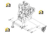Патрубок для впуска масла в сборе