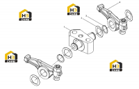 Стойка коромысла в сборе