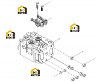 Узел головки блока цилиндров
