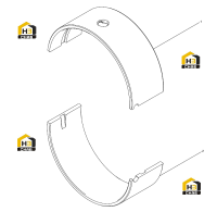 Втулка упорного главного подшипника в сборе