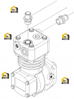 Компрессор воздушный в сборе (часть 2)