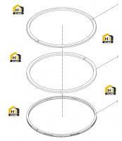 Кольцо поршневое в сборе