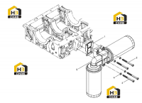 Фильтр масляный в сборе (часть 1)