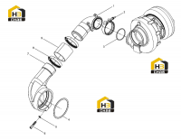 Группа компрессорных трубопроводов