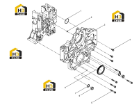 Группа корпуса зубчатого колеса газораспределения