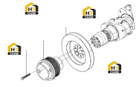 Шкив коленчатого вала