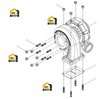 Турбонагнетатель в сборе