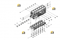 Комплектующие блока цилиндров