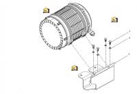 Фильтр воздушный в сборе