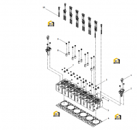 Головка блока цилиндров в сборе