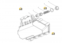Заглушка масляного радиатора