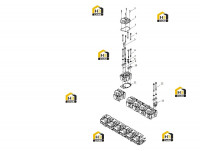 Группа принадлежностей блока цилиндров