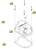Крышка головки блока цилиндров в сборе