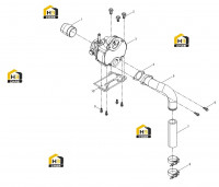 Термостат правый