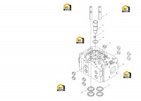 Головка блока, седло клапана впускного и выпускного