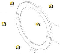 Комплект упорных пластин