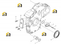 Корпус зубчатого колеса газораспределителя (часть 2)