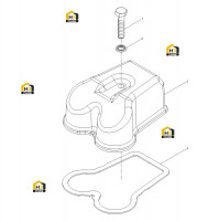 Крышка головки блока цилиндров