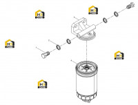 Фильтр топливный в сборе