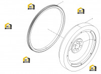 Маховик в сборе