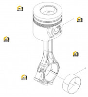Поршень и шатун